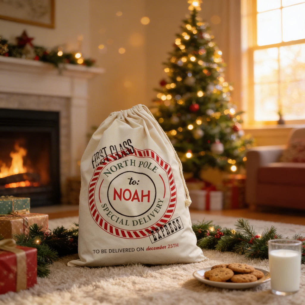 Santa Bag - Personalized Santa Bags - Custom Santa Bag