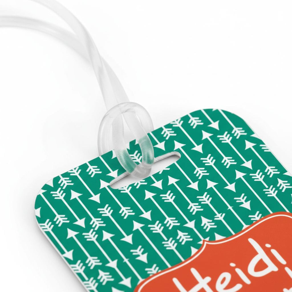 Custom Bag Tag - Monogram Backpack Name Tag - Personalized Diaper Bag Tag -  Luggage Tag - Monogram Luggage Bag Tag