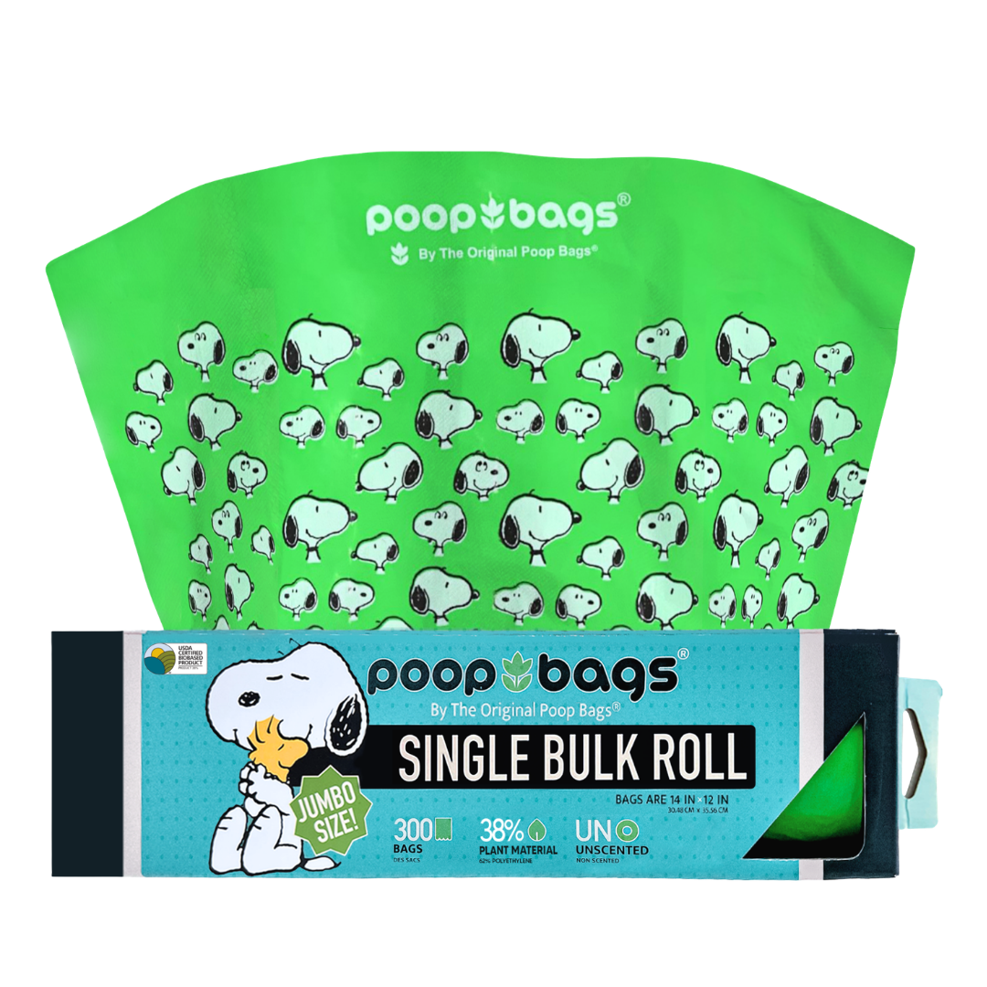 Snoopy® Jumbo Bulk Roll Poop Bags