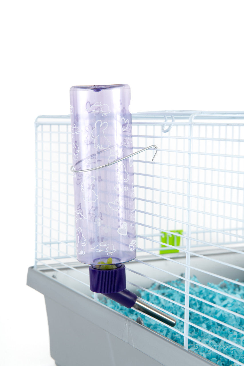 Lixit Critter Brites Water Bottle 8 oz Small Animal No-Leak Cage Bottle USA 2-Pack