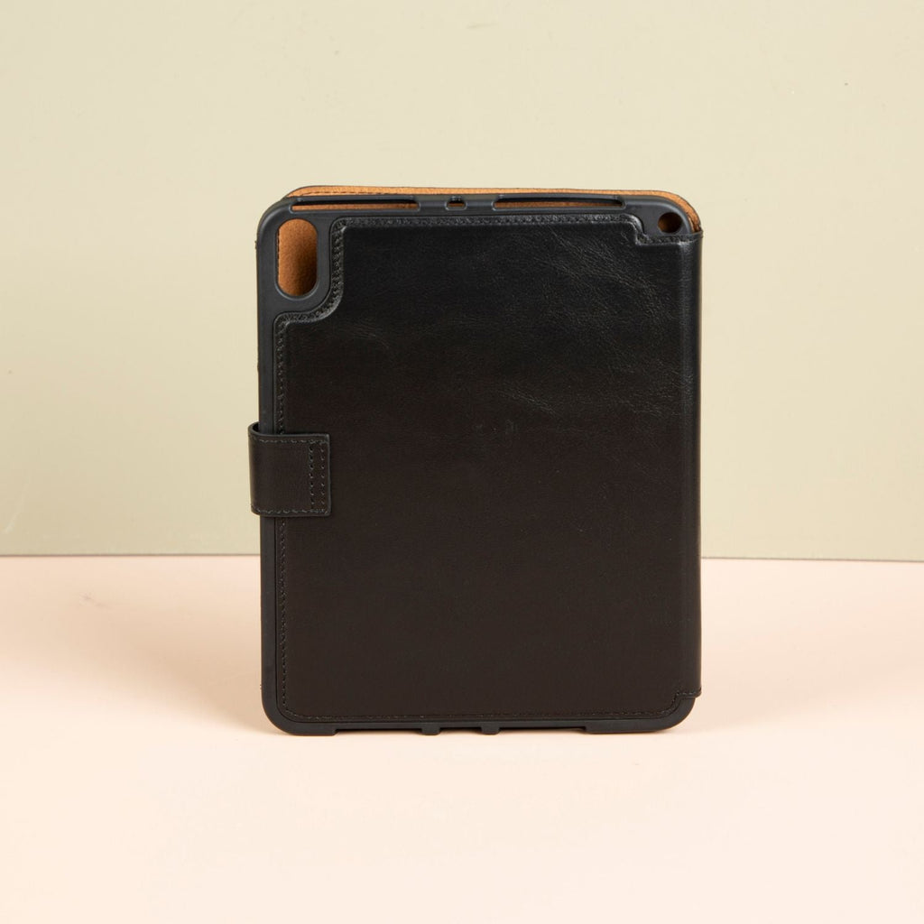 Handcrafted Leather Case for iPad Mini(1,2,3,4,5) Black | PATERSON