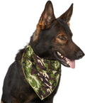 Aria Pet Bandana for Your All American Hound or Outdoor Dogs, Green Camo