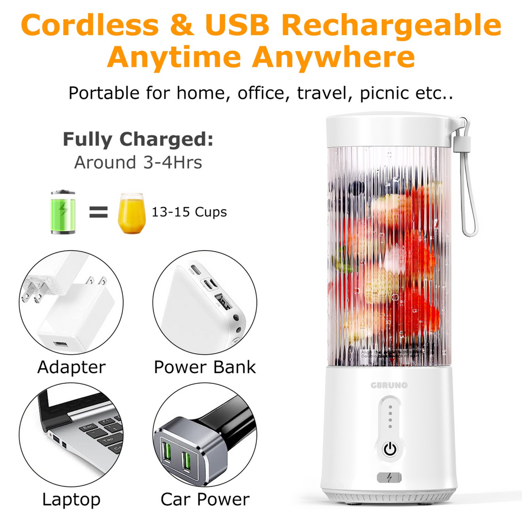 GBruno 50ML/15.2OZ Portable Fruit Blender