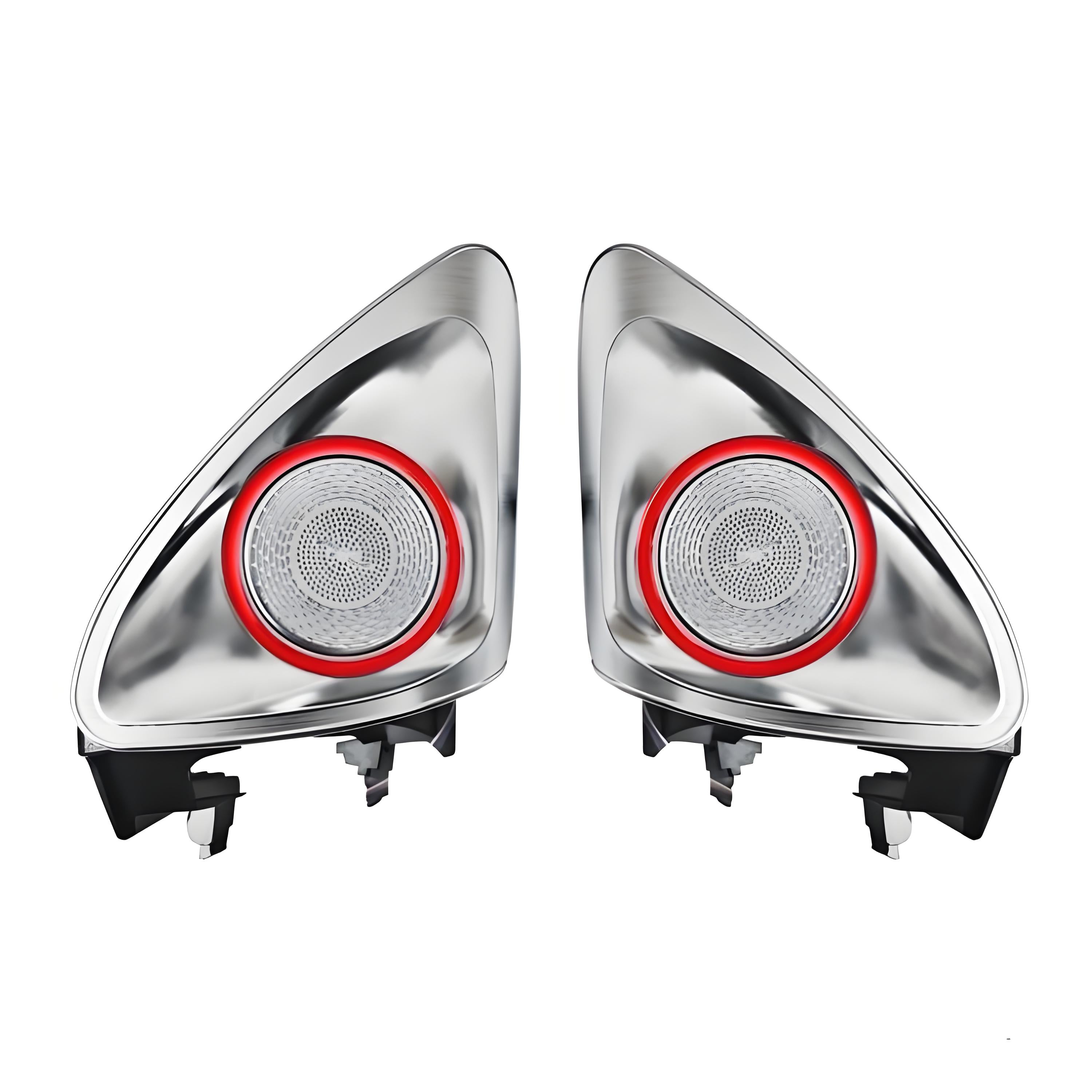 TESERY 4D Rotating LED Ambient Tweeter Speakers for Model Y Juniper / Model 3 Highland