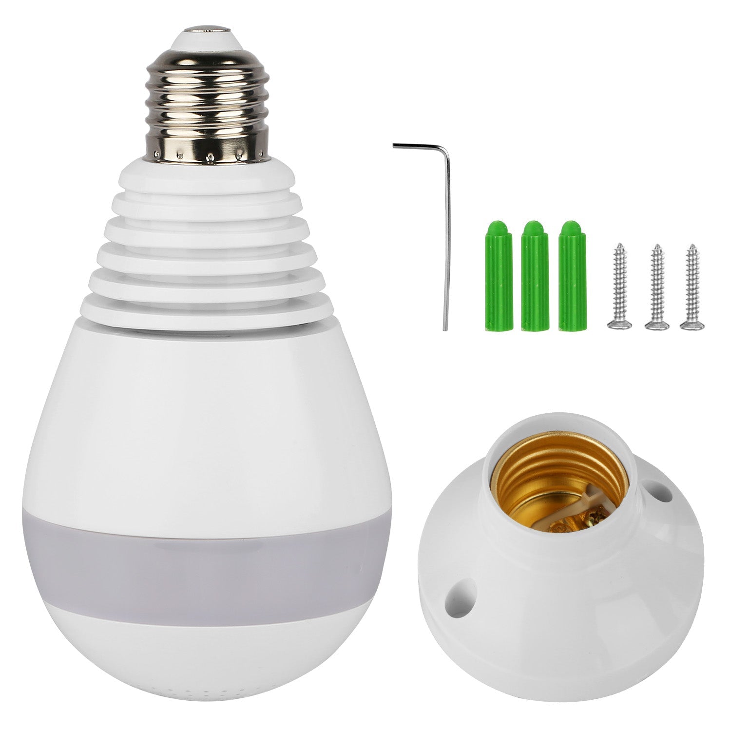 Light Bulb WiFi Camera for Home Security