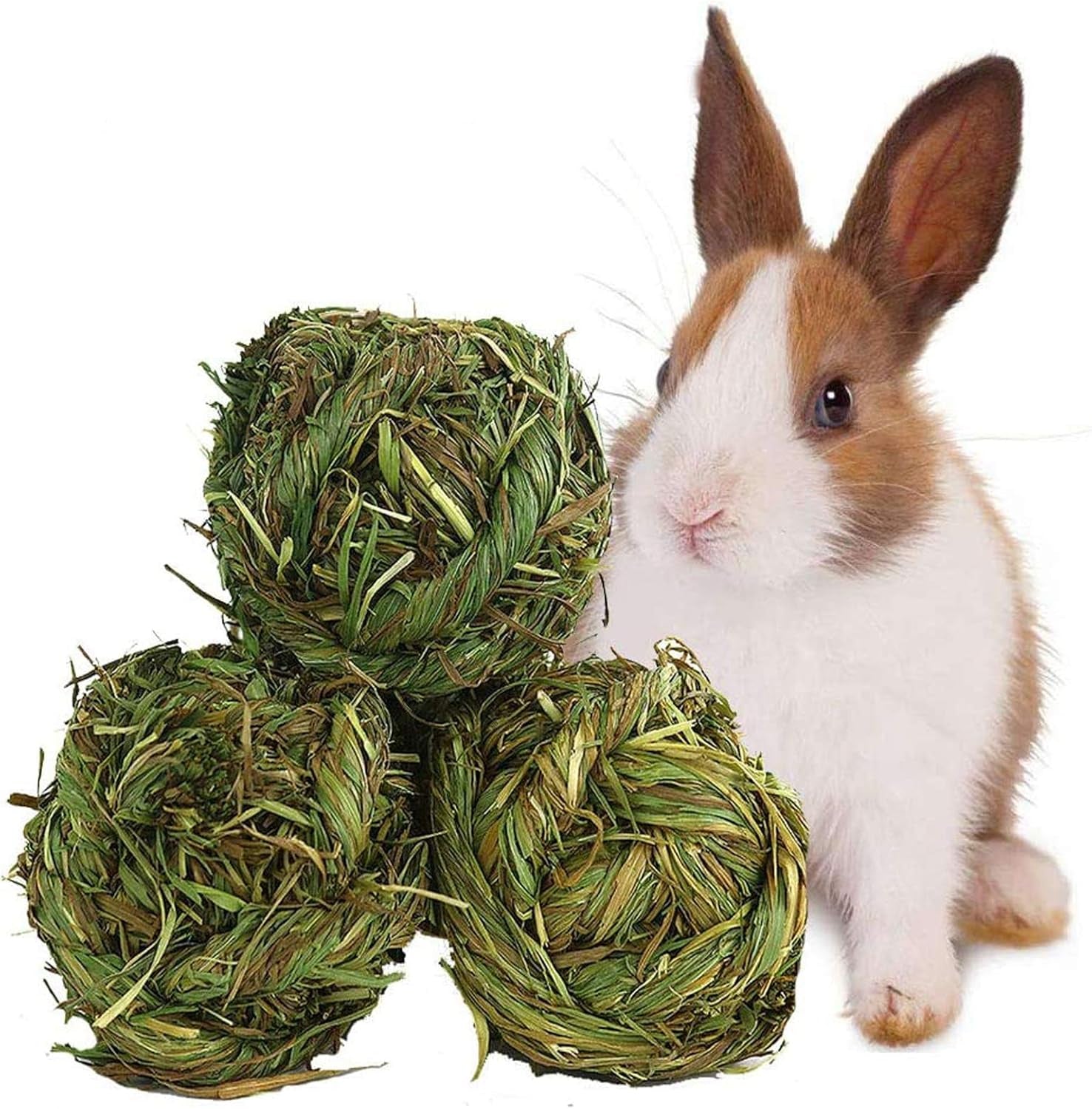 Timothy Grass Chew Ball for Rabbits & Small Pets