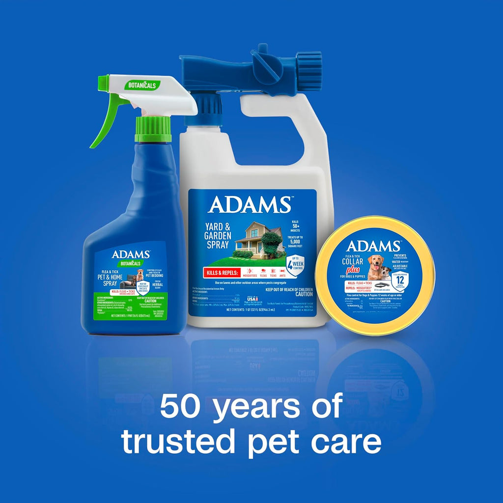 Adams Plus Flea & Tick Collar for Dogs & Puppies One Size Fits All 2-Count