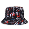 Korean Fashion Graffiti Street Adjustable Fisherman Hat