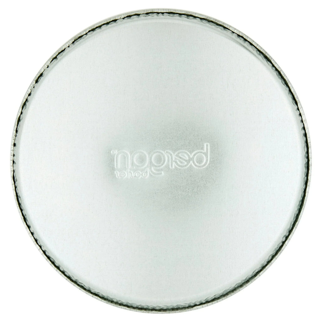 Bergan Galvanized Pet Pan 3 Quart Silver Durable Low Profile Dog Dish