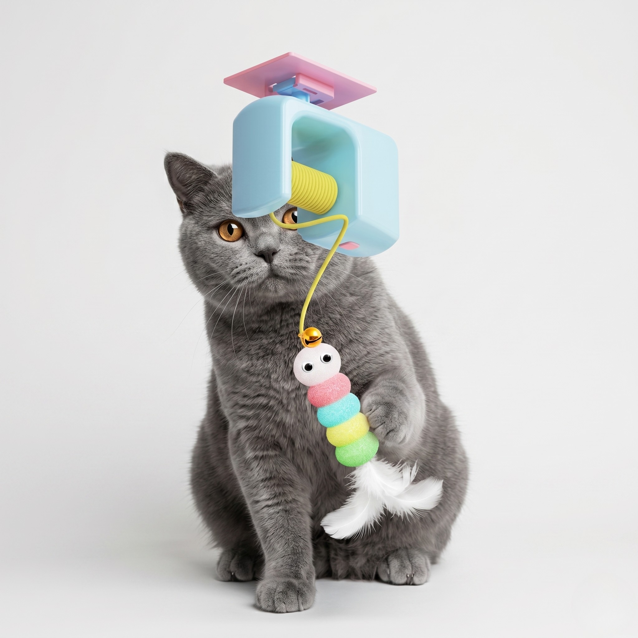Automatic Hanging Yo-Yo Cat Teaser