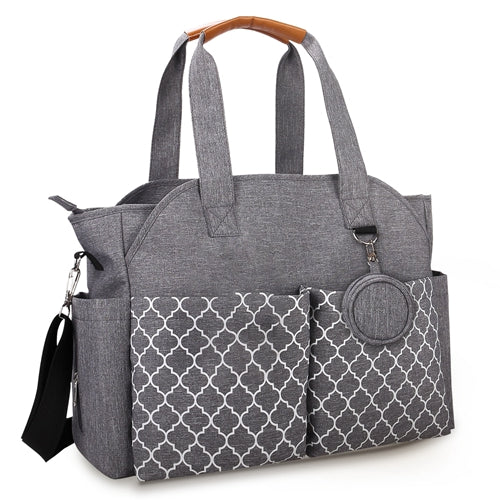 Multifunctional Baby Diaper Bag – 14 Pockets & Changing Tote
