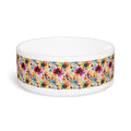 Wildflower Confetti in Watercolor Bloom - Pet Bowl