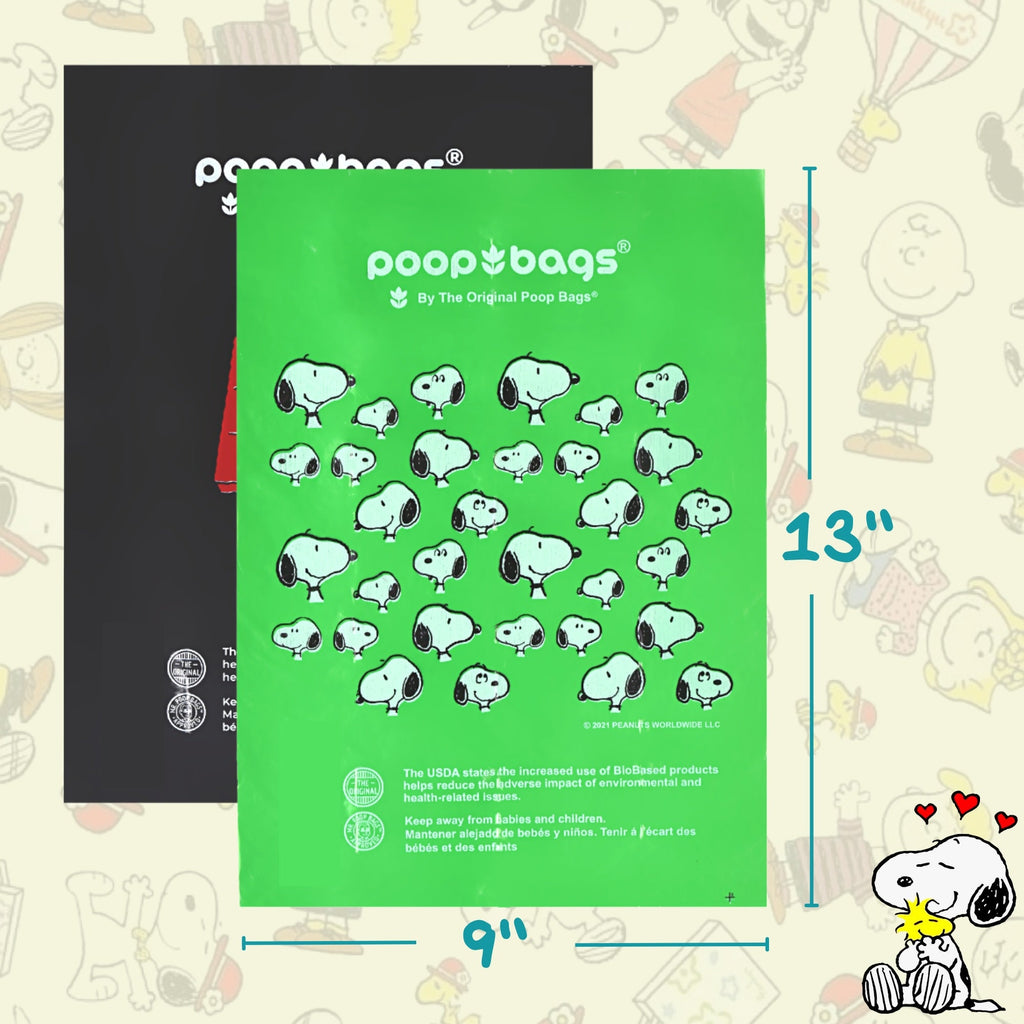 Wholesale Snoopy® Leash Roll Poop Bags