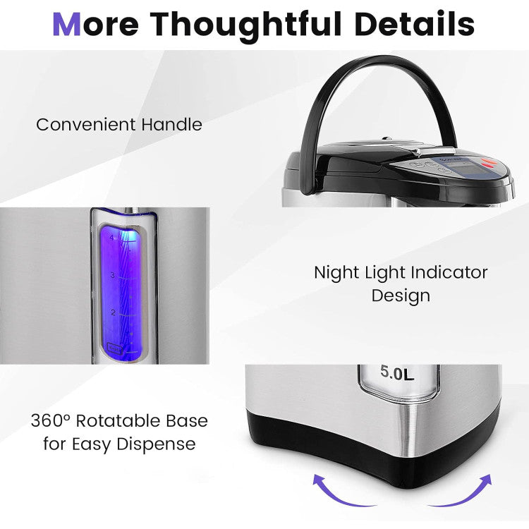 Electric LCD Water Boiler and Warmer