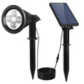 Solar Powered Spotlight for Outdoors for Gardens & Pathways