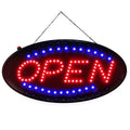 Neon Open Sign with LED Flash/Static Modes for Shops