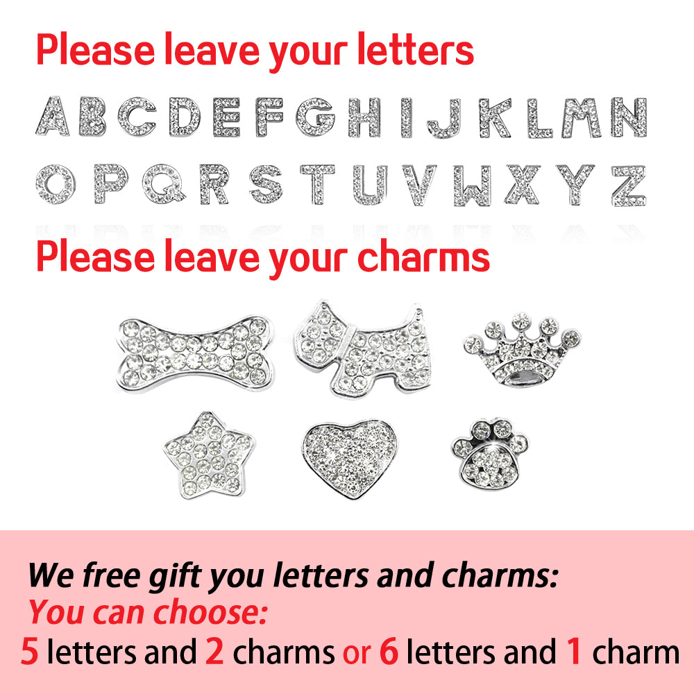 Personalized Cat Rhinestone Puppy Small Dogs Collar