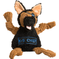 HuggleCause™, Project K-9 Hero, K-9 Chief Knottie® Plush Dog Toy, Large