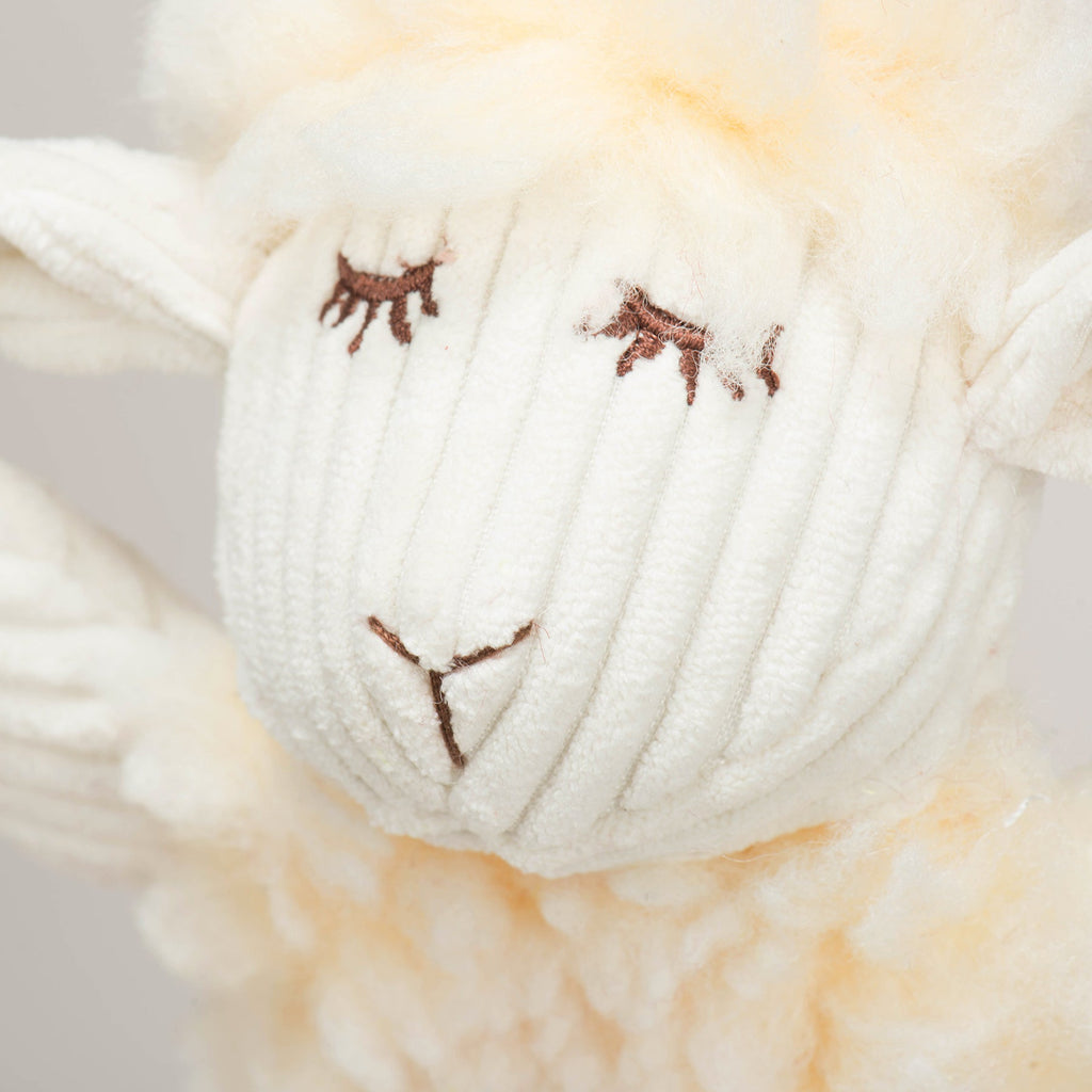 Louise Lamb Fluffer Long & Lovelie™ Durable Plush Dog Toy