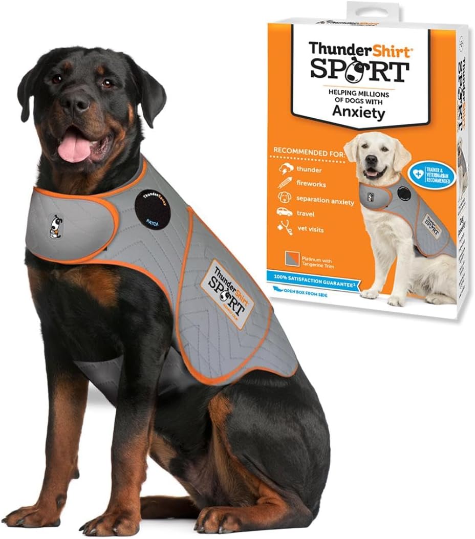 ThunderShirt Dog Calming Vest Large Fuchsia Anxiety Wrap Sport