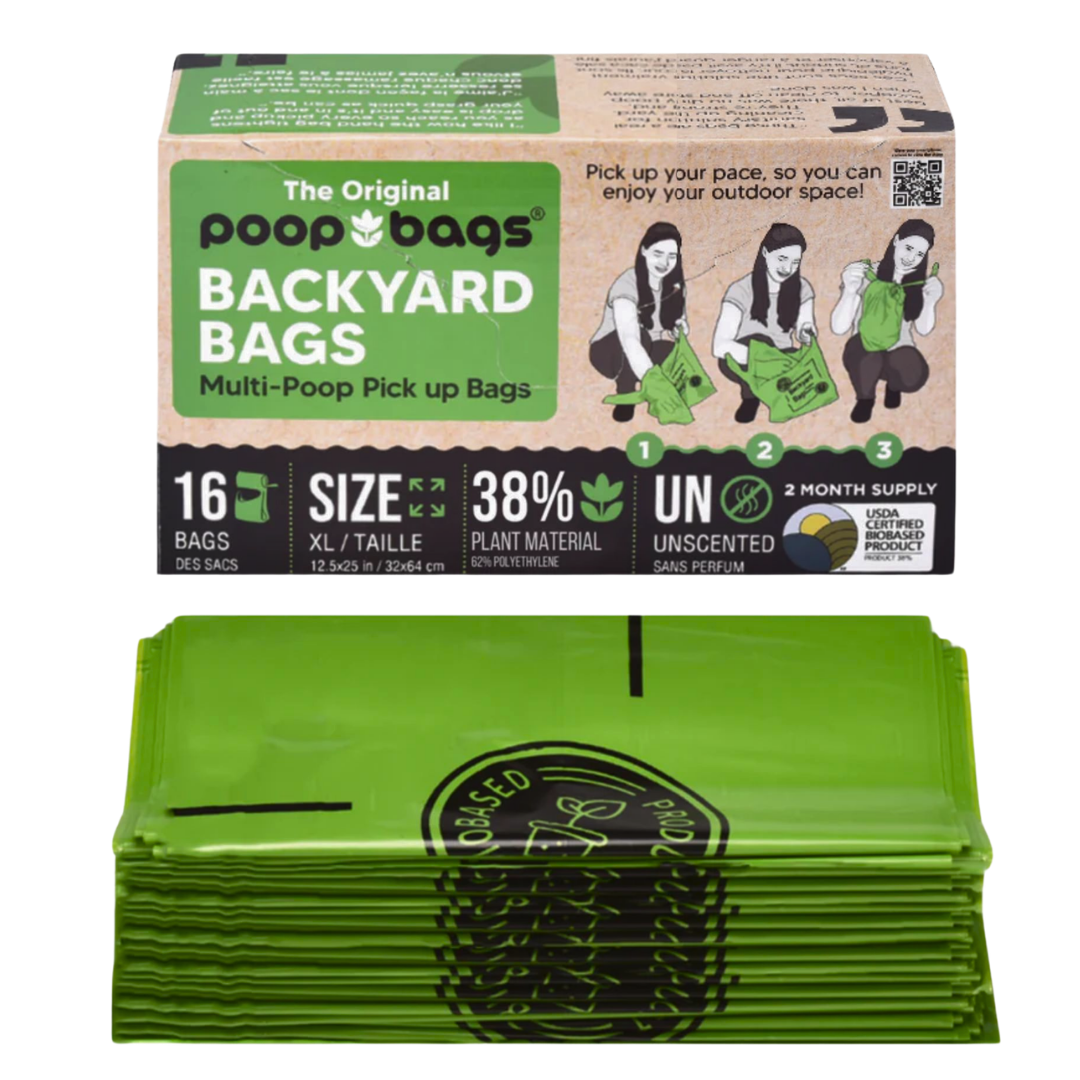 Backyard Multi Pick-up Poop Bags