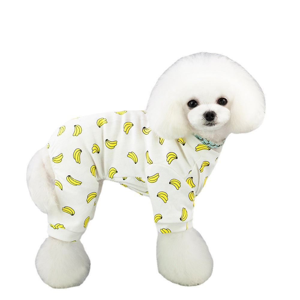 Pet Clothes Pajamas Five-color Home Wear