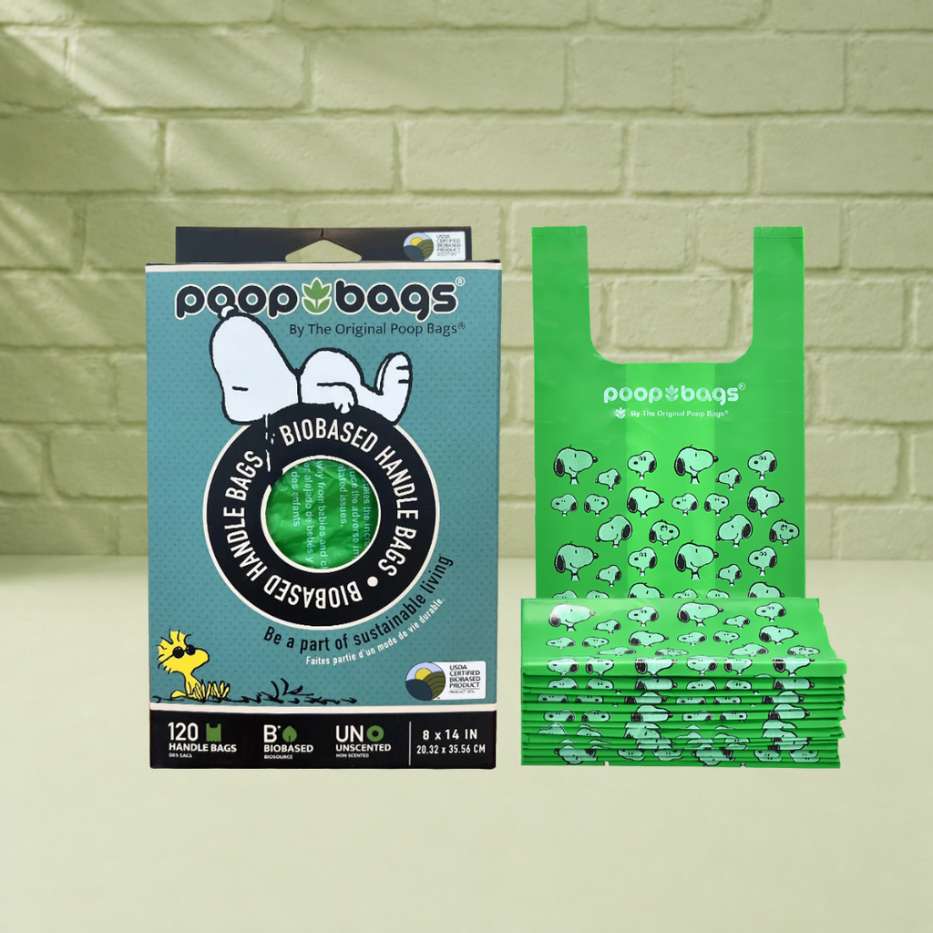 Snoopy® Handle Tie Poop Bags