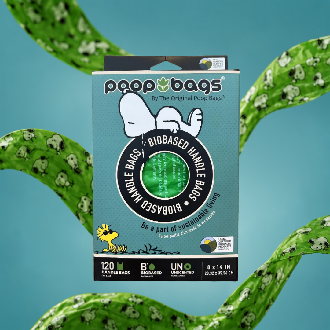 Snoopy® Handle Tie Poop Bags