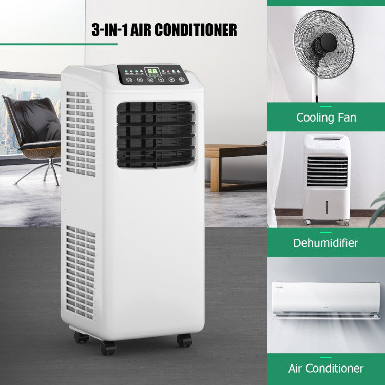 9,000 BTU Portable AC with Remote