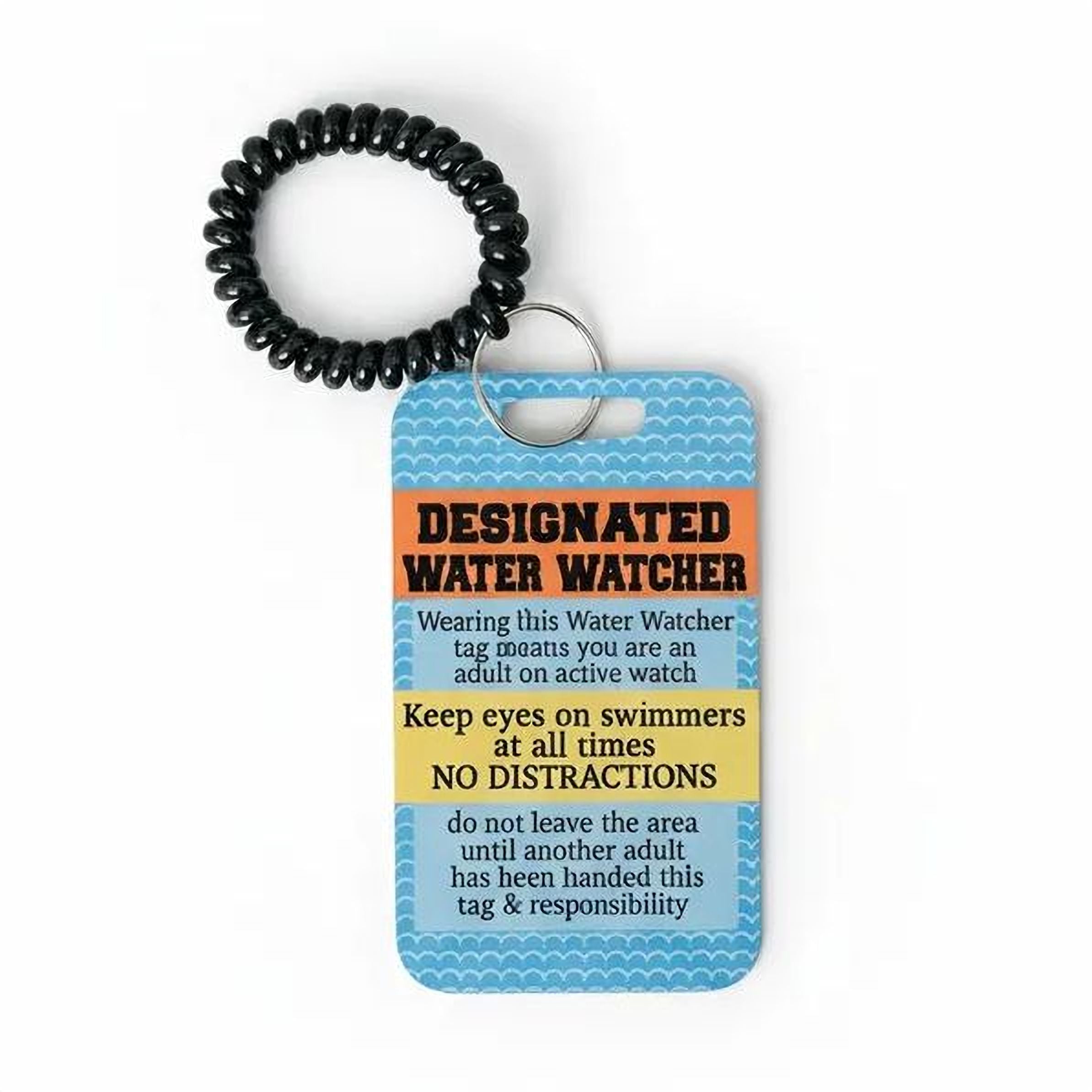 Pool Safety Badge, Water Watch Tag, Water Safety, Swimming Pool Accessories