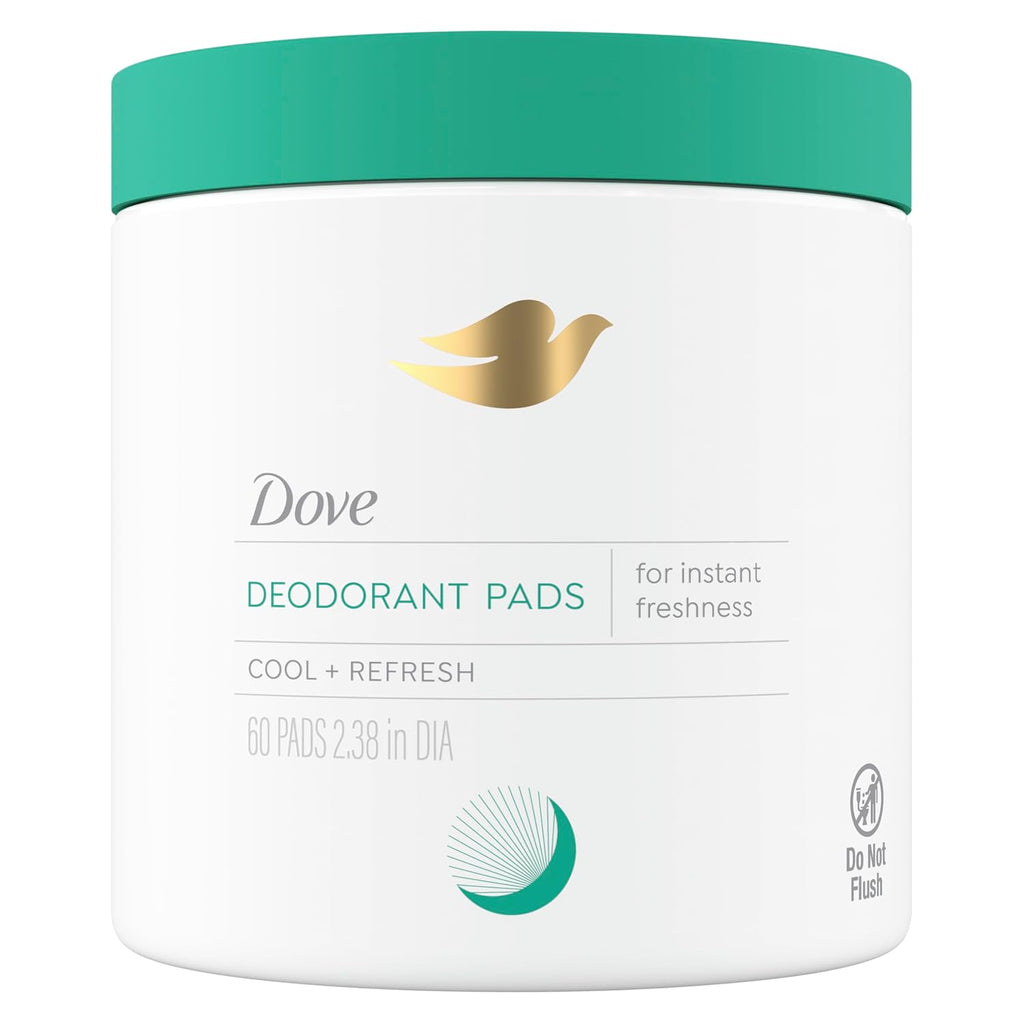 Dove Body Wash 60 Pads Cleansing Pads For Women Neutralize Odor And Gently Exfoliate To Refine Skin Texture