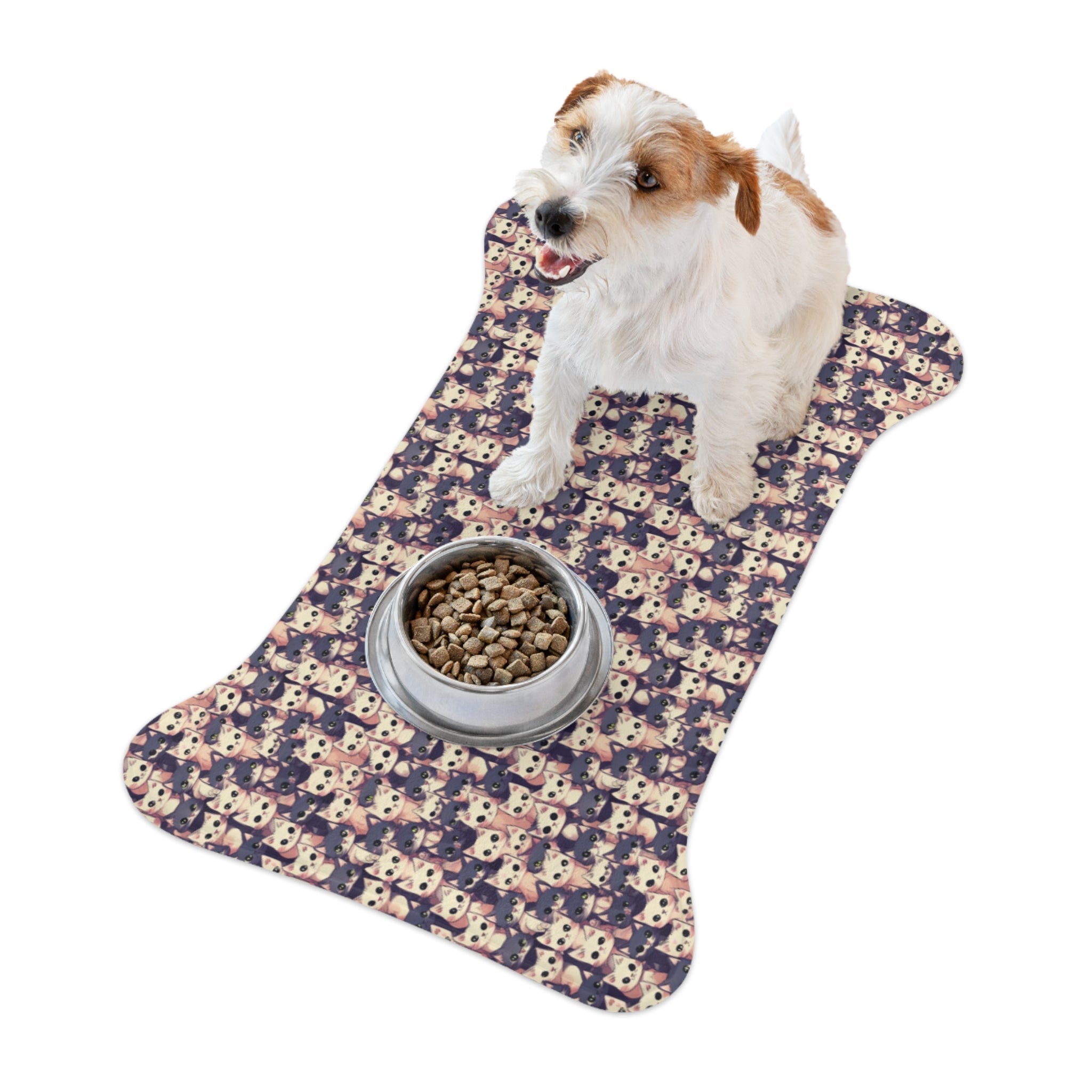 Endless Kittens in Pastel Parade - Pet Feeding Mat Pet Ze