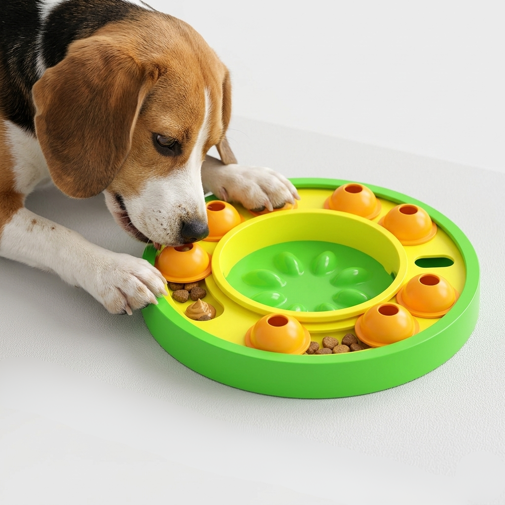 NeuroPlate Interactive Puzzle Feeder