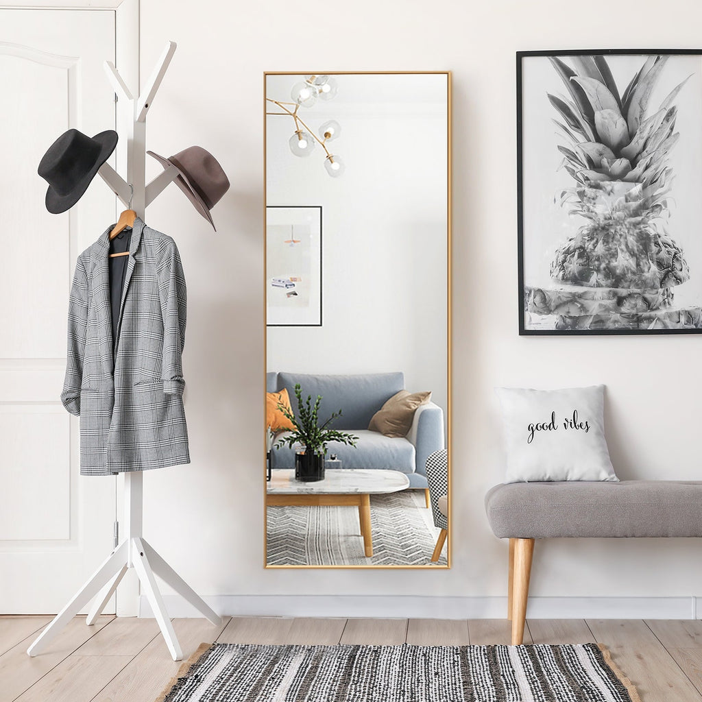 59 Inch Full Length Mirror Large Rectangle Bedroom Mirror