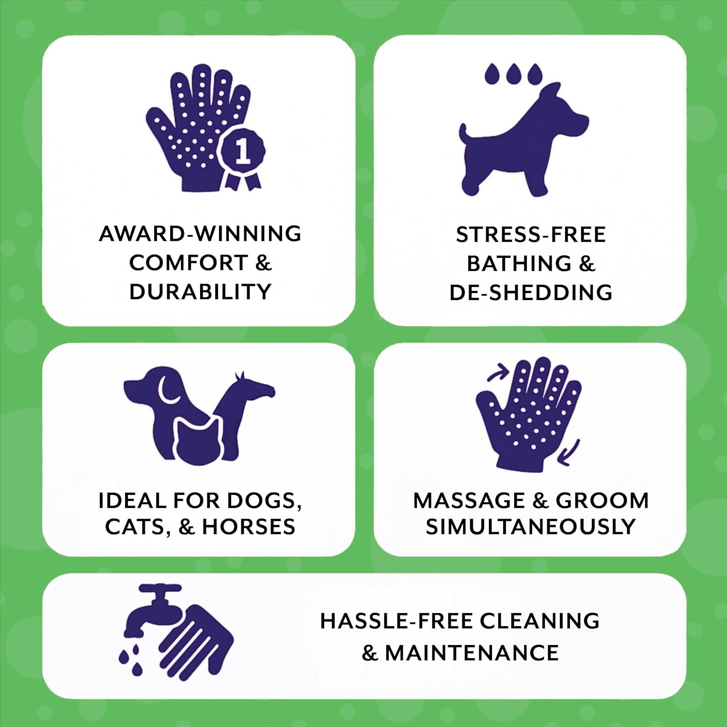 Piccardmeds4pets Ferret Aloe Oats Shampoo 12oz + HandsOn Grooming Gloves Small Combo