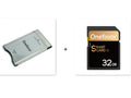 32GB HC SD to PCMCIA Adapter Card
