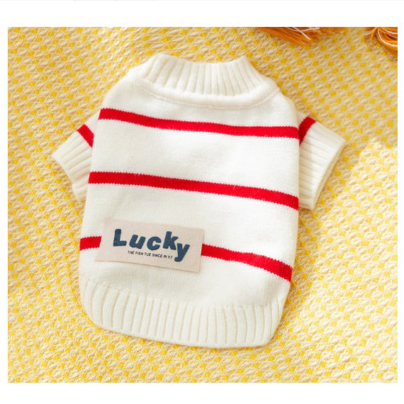 Ins Korean Warm Pet Knitted Sweater Autumn And Winter