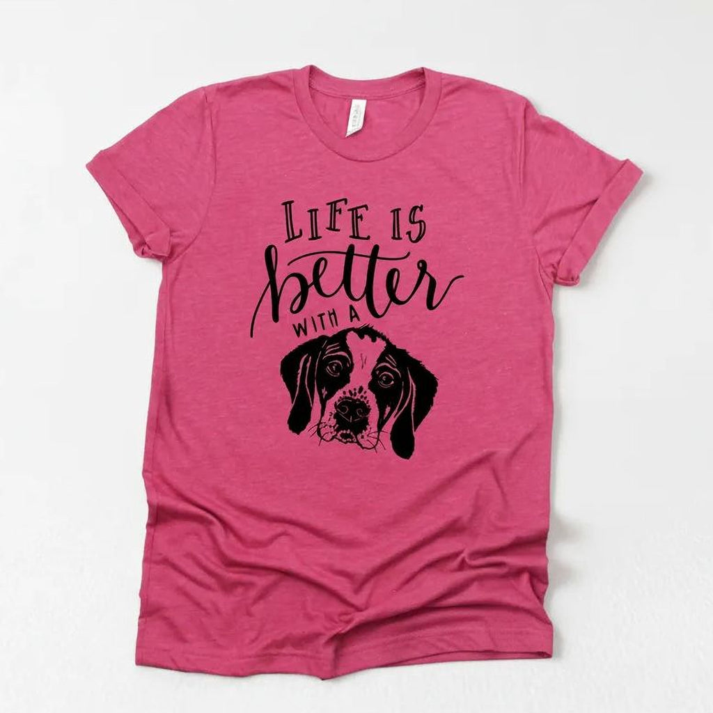 Dog Mom Tshirt – Cute Dog Mom Gift | Soft Cotton Bella Canvas Shirt