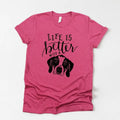 Dog Mom Tshirt – Cute Dog Mom Gift | Soft Cotton Bella Canvas Shirt