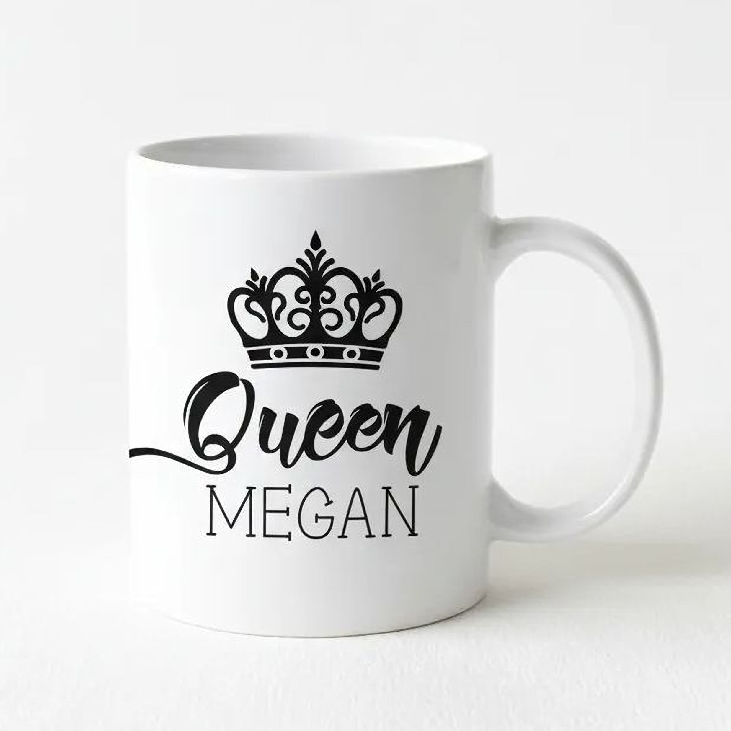 Personalized Coffee Mug for Women - Personalized Crown Coffee Mug for Her - Custom Queen Coffee Mug - Fairy Tale Gifts