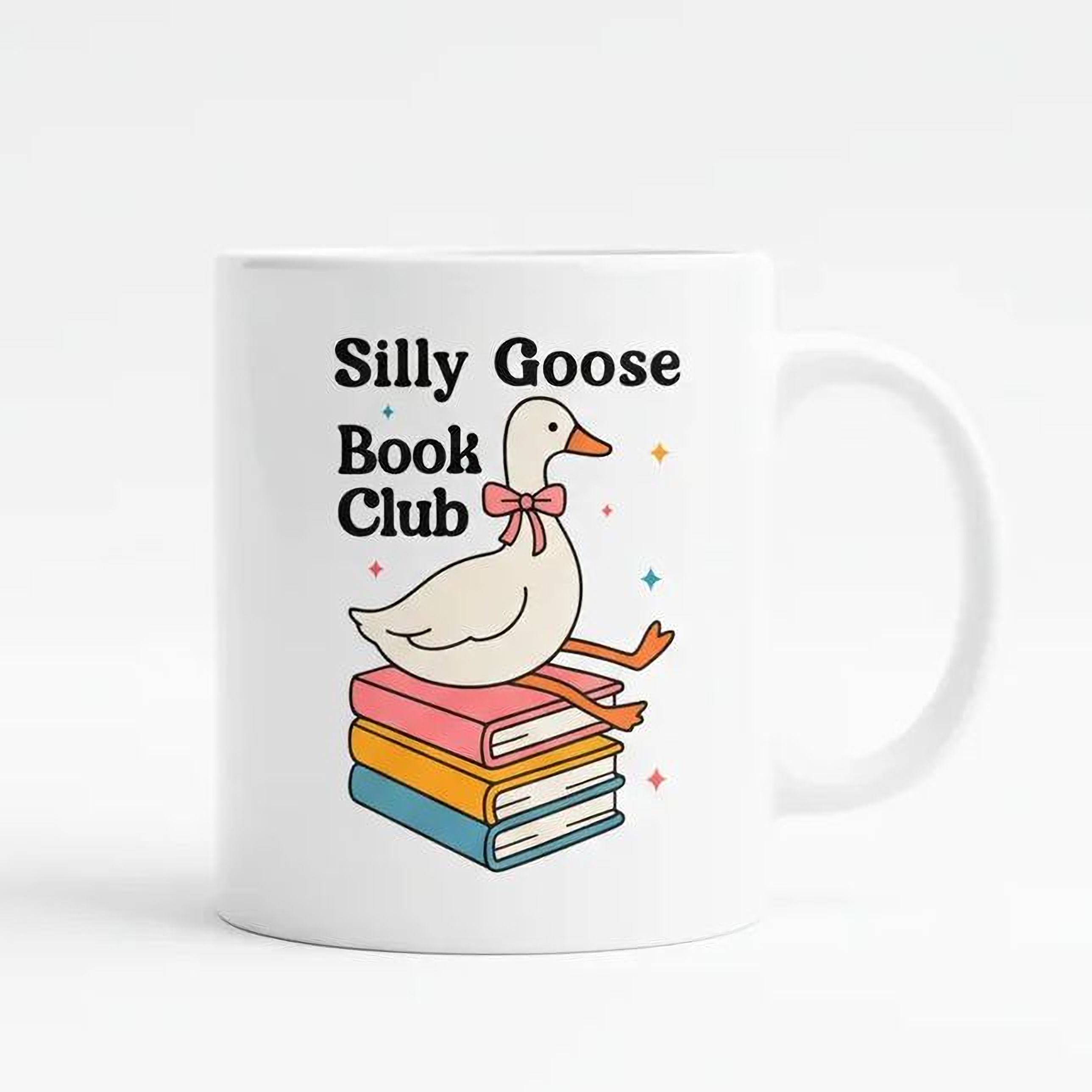 Book Club Mug – Quirky Coffee Cup for Book Lovers | Ceramic, Microwave Safe