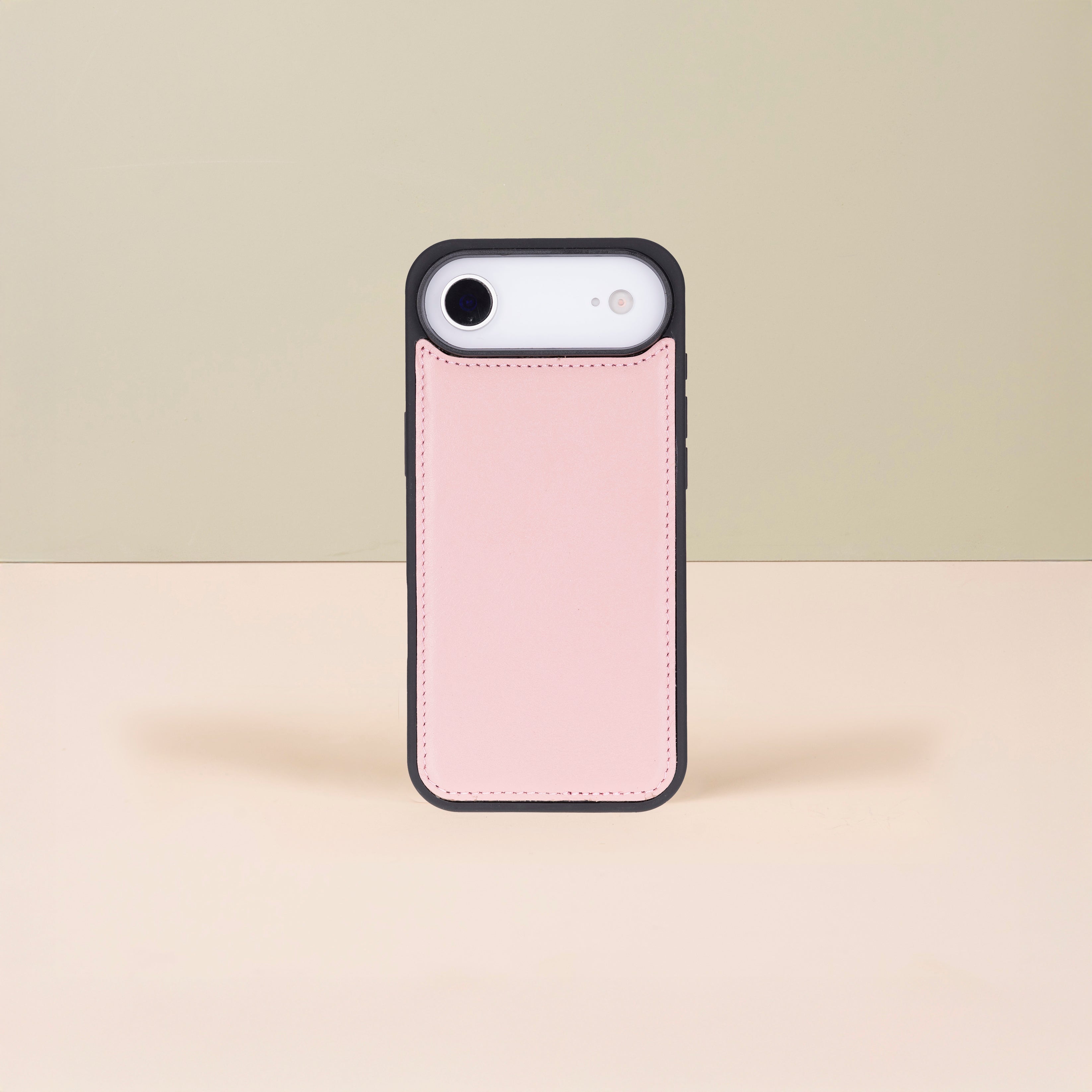 Premium Leather iPhone Air Wallet Case – Pink - Austin