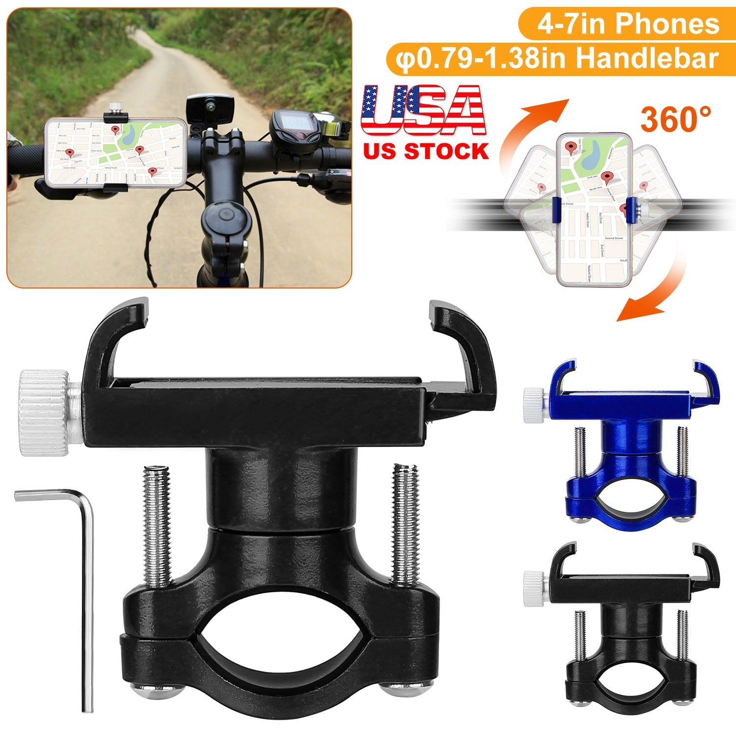 GBruno MTB Bike Handlebar Phone Holder
