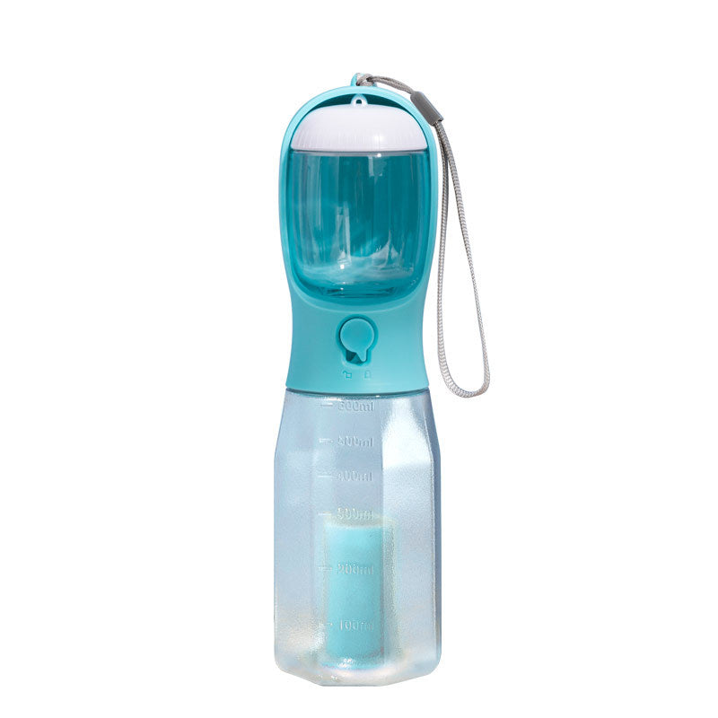 Pet Dog Three-in-one Portable Garbage Bag Filter Multifunctional Water Cup