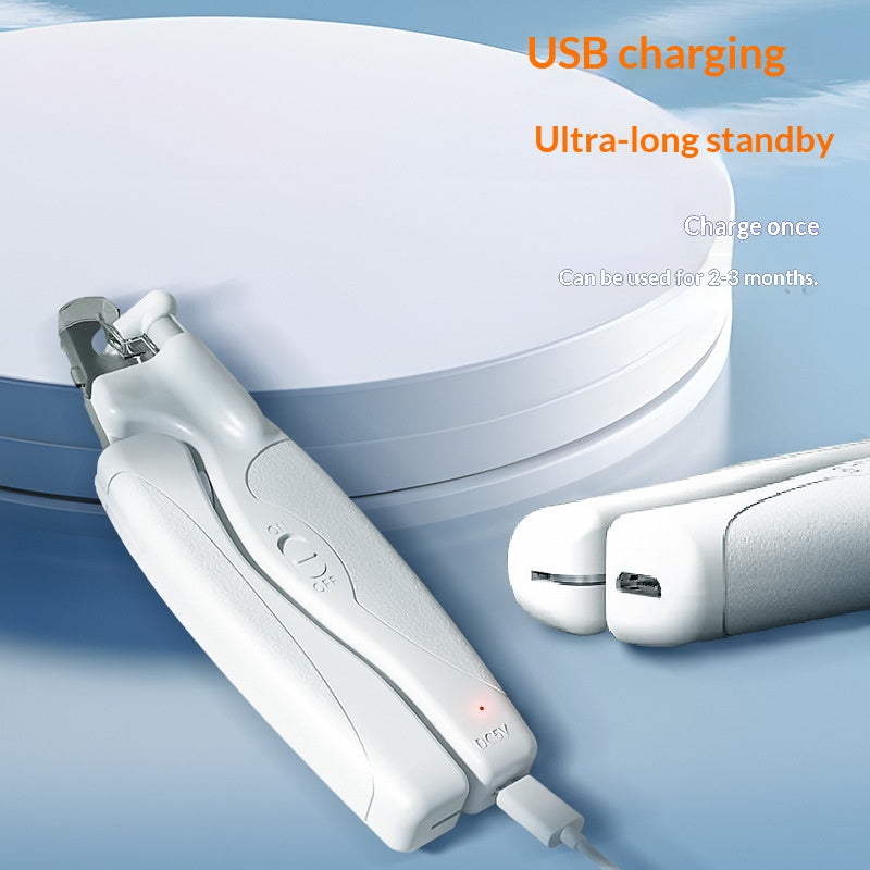 Rechargeable LED Pet Nail Clipper