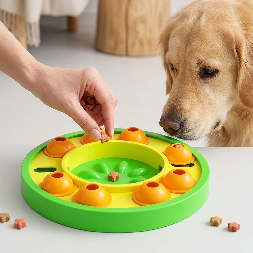 NeuroPlate Interactive Puzzle Feeder