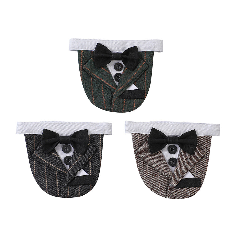 Triangular Wedding Napkin Pet Suit