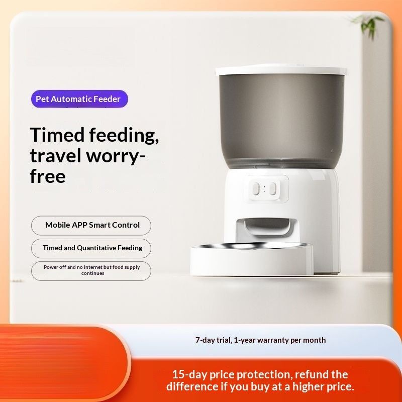 Smart Automatic Pet Feeder For Home Use