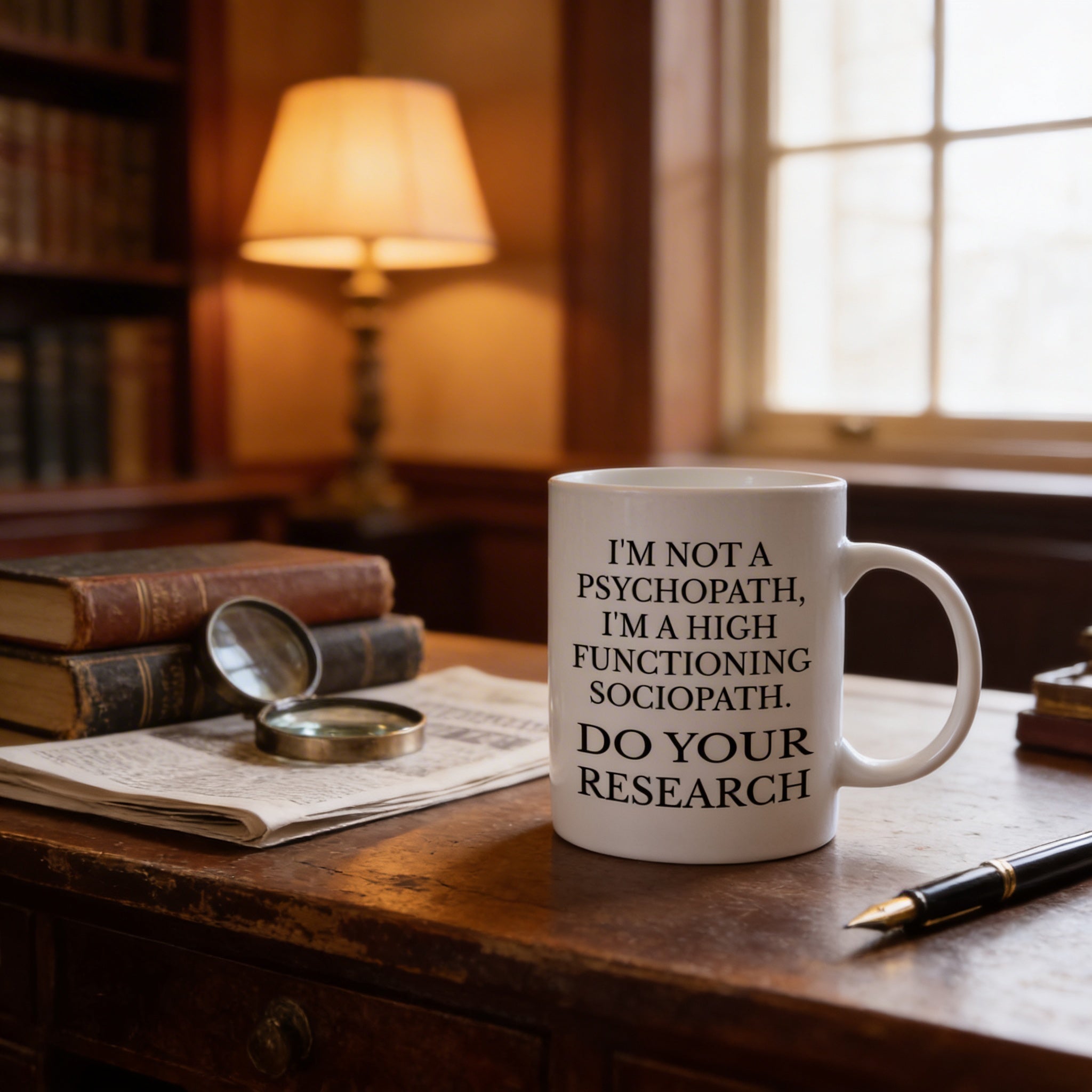 Sherlock Holmes Coffee Mug - Sherlock Holmes Gift - Coffee Mug for Sherlock Holmes Fan