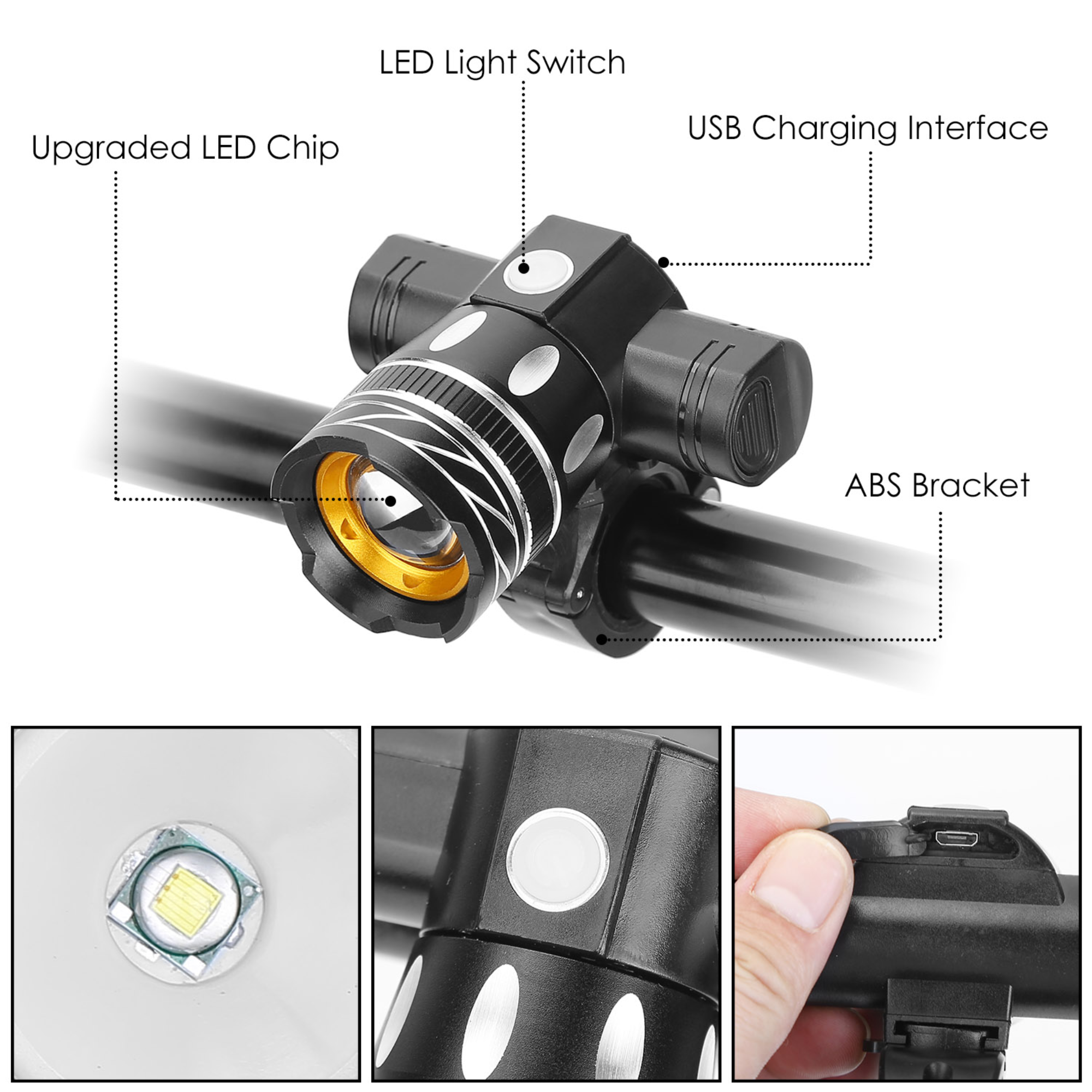 GBruno Bike Headlight